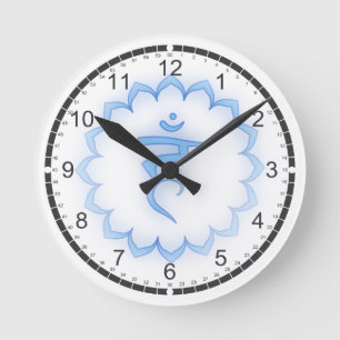 7 Chakras Massage Room Clocks