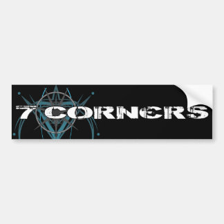 7 Corners Bumper Sticker