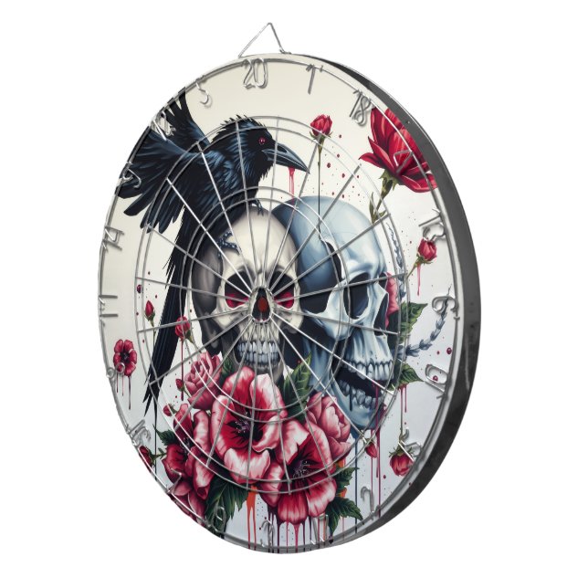 #7 Gothic Fun  Dartboard (Front Right)