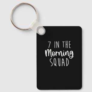 7 In The Morning Squad Workout Work Nurses Cardio Key Ring