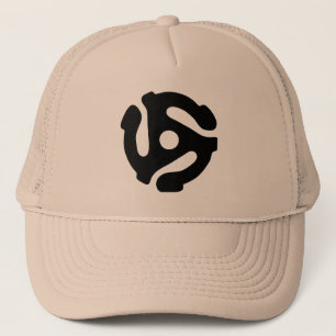 7 inch 45 rpm vinyl adapter insert spindle spider trucker hat