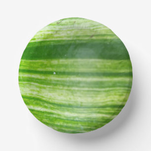 7 Inch Natural Leaf Design in Dark & Light Green Paper Plate