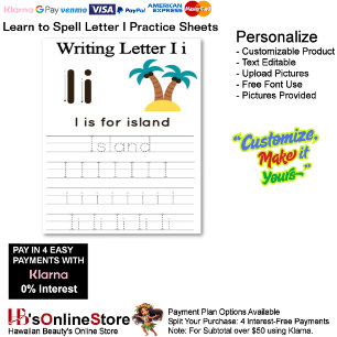 7 Learn To Spell Letter I Teacher Home Schooling