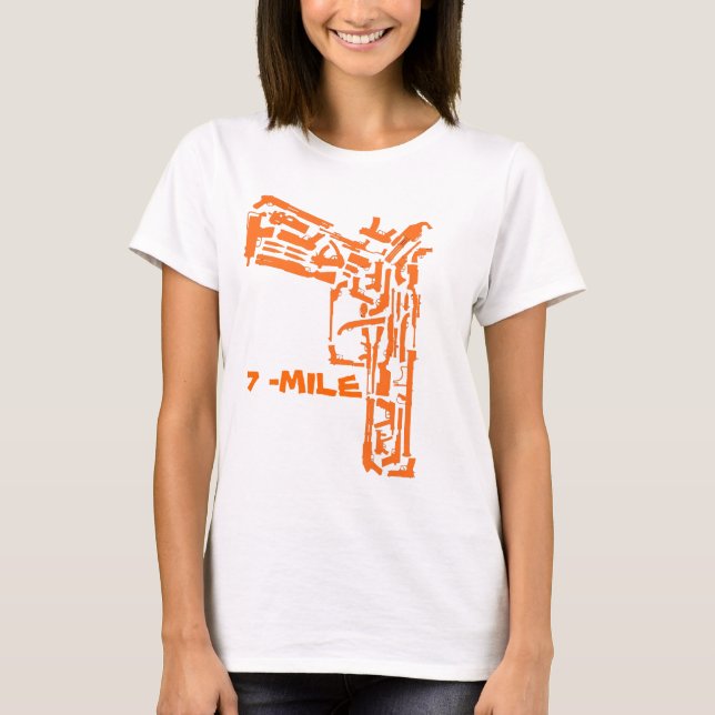 7 mile Detroit T-Shirt (Front)