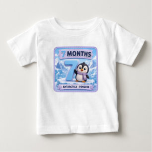 7 Months Baby Milestone Explorer T-Shirt