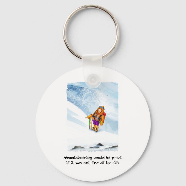 7. Mountain Key Ring (Front)