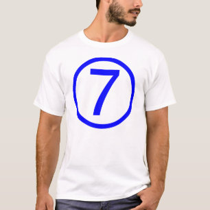 7, number seven T-Shirt