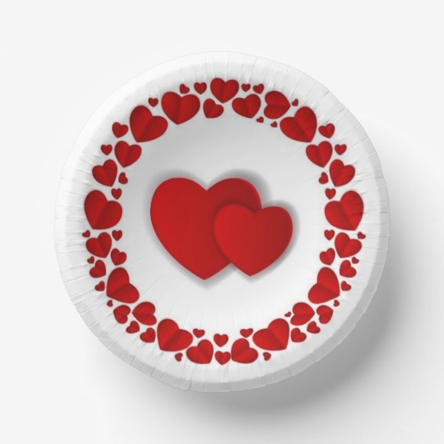 7" Paper Bowl Plate (Front)