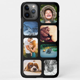 7 Photo Collage Template Rounded Mobile iPhone 11Pro Max Case