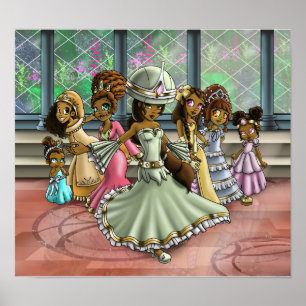 "7 Princesses" Poster