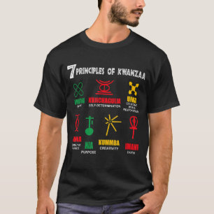 7 Principles Of Kwanzaa T-Shirt