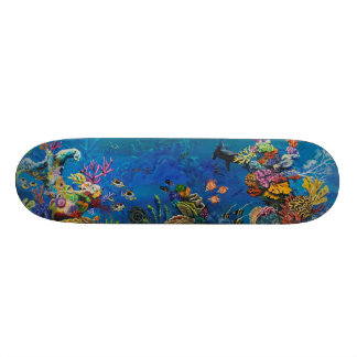 7 Seas Coral Reef Skateboard