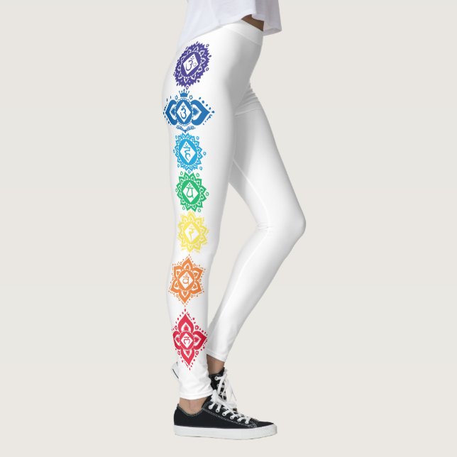 7 Seven Chakras Energy Leggings (Right)