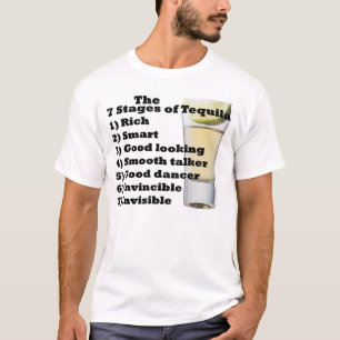 7 Stages of Tequila T-Shirt