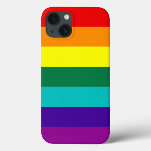7 Stripes Rainbow Pride Barely There™ iPhone 4 C 13 Case