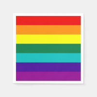 7 Stripes Rainbow Pride Flag