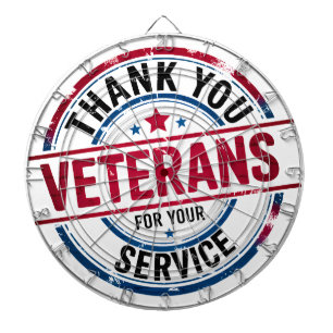 #7  Veterans Dart Board 