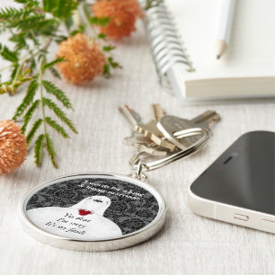 7 Words To A Long Marriage & Happy Marriage Key Ring