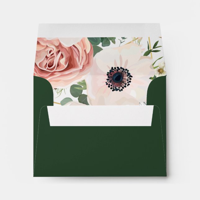 7¼Wx5¼h Envelope Hunter Outisde Garden Rose Inside (Back (Bottom))