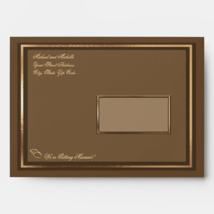 7¼”x5¼” Wedding Invitation Envelope 2nd Version