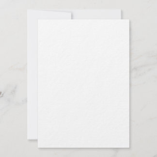 7" x 5" Ultra Thick Wedding Invitation