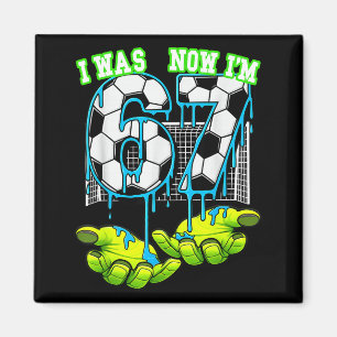 7 Year Old Birthday Six Now Im Seven 67 Meme Socce Magnet