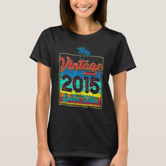 7 Year Old Birthday Vintage 2015 T-Shirt