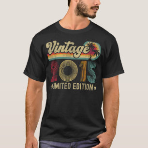 7 Years Old Vintage 2015   7th Birthday Boys T-Shirt