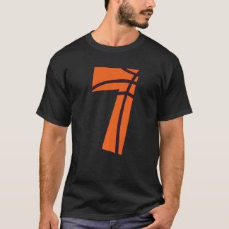 7 Yrs Old Boy Girl Basketball 7th Bday Kids   T-Shirt