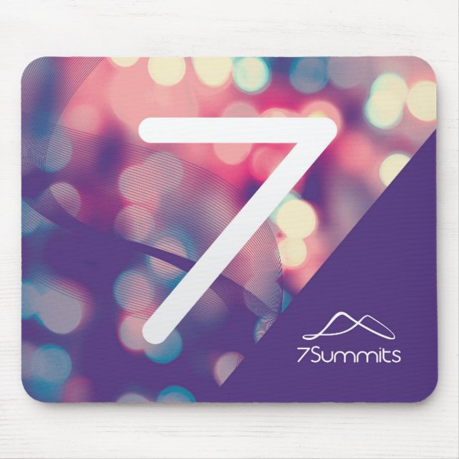 7Summits Purple Mouse Pad (Front)