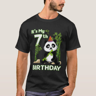 7Th 7 Py Animal Panda T-Shirt
