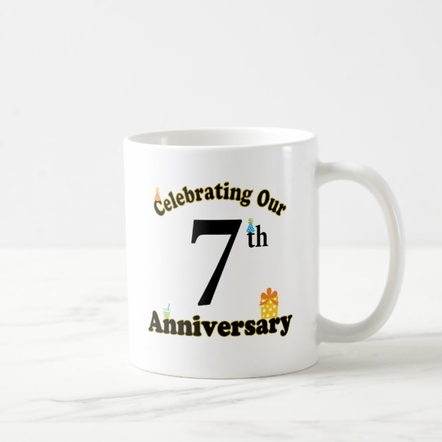 7th Anniversary Coffee Mug (Right)