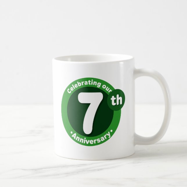 7th Anniversary Coffee Mug (Right)