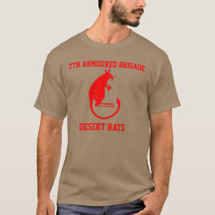7th Armoured Brigade Desert Rats T-Shirt