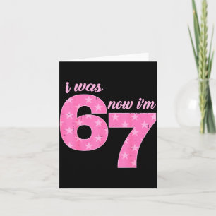 7th Birthday 7 Years Old Boys Kid I Was 6 Now I'm Card