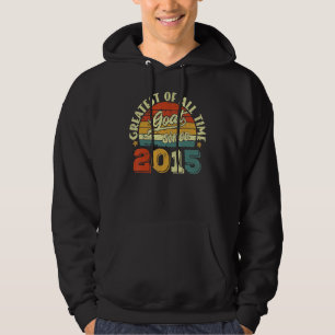 7th Birthday 7 Years Old GOAT Since 2015 Hoodie