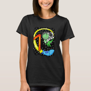 7th Birthday - Astronaut Birthday Boy - seven year T-Shirt