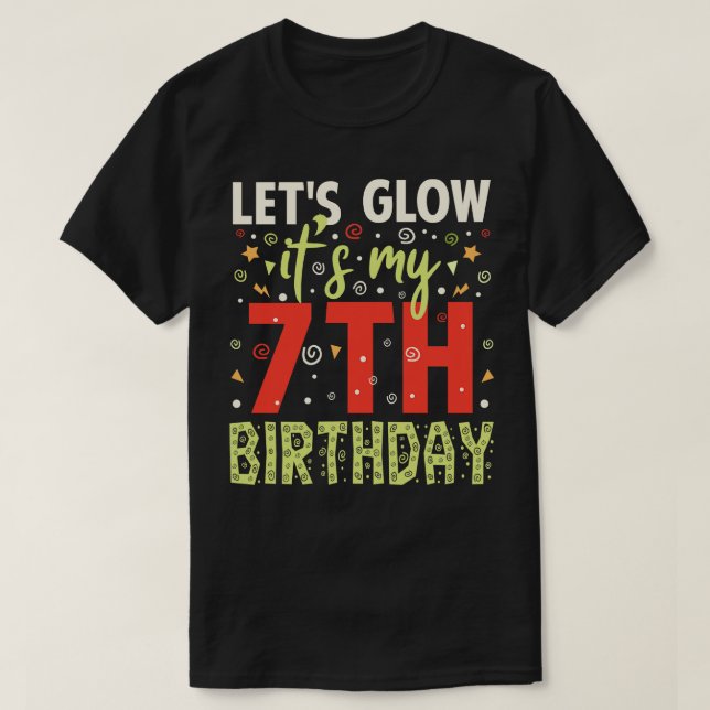7th birthday gifts T-Shirt (Design Front)