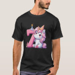 7th Birthday Girl Unicorn Cute Birthday Kids T-Shirt<br><div class="desc">7th Birthday Girl Unicorn Cute Birthday Kids</div>
