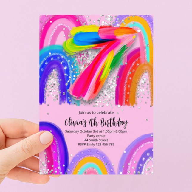 7th Birthday Invitation (Creator Uploaded)