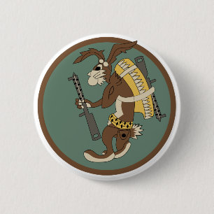 7th Combat Cargo Squadron, WWII 6 Cm Round Badge