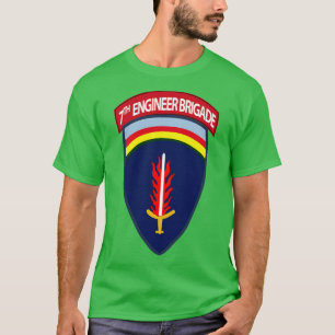 7th Engineer Bde w Tab wo Txt X T-Shirt