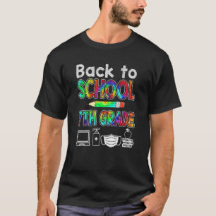 7th Grade Back To School Virtual Teacher First Day T-Shirt
