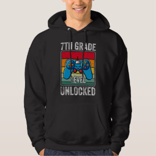 7th Grade Gamer First Day Of School Kids Gift Hoodie