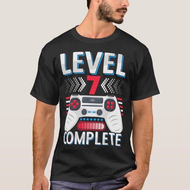 7th Grade Graduation Middle School Graduate Level  T-Shirt (Front)