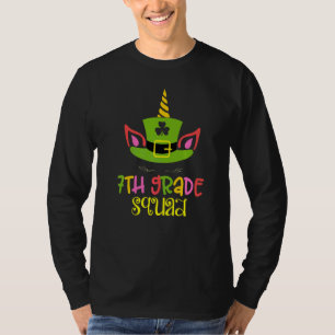 7th Grade Squad Unicorn Teacher First Day Of Schoo T-Shirt