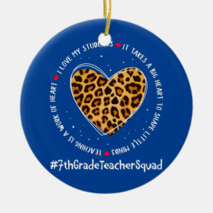7th Grade Teacher Squad Appreciation WEEK Back To Ceramic Tree Decoration