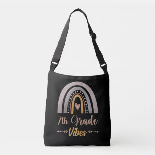 7th Grade Vibes Seventh Grade Back to School Crossbody Bag