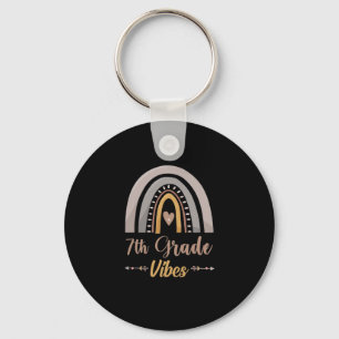 7th Grade Vibes Seventh Grade Back to School Key Ring