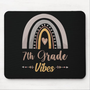 7th Grade Vibes Seventh Grade Back to School Mouse Pad
